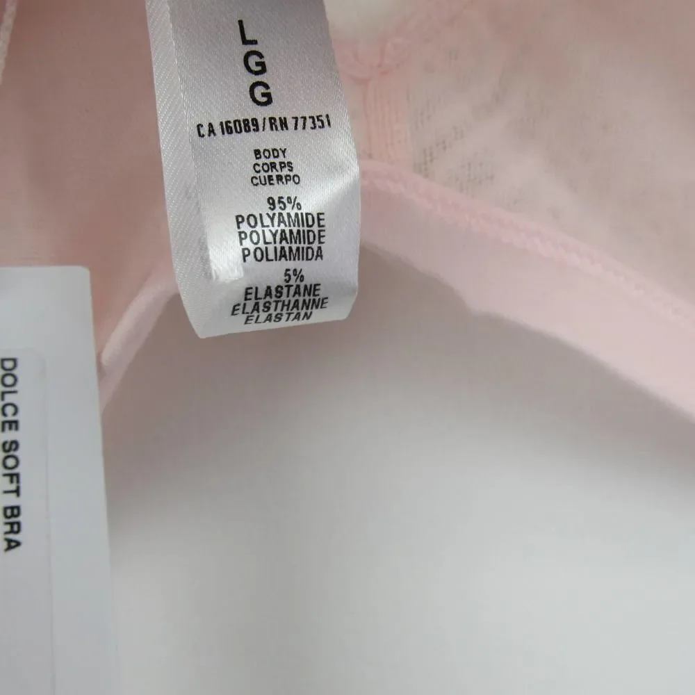 Cosabella Dolce Women’s Bralette Bra in Ice Pink Sz L - Picture 6 of 6
